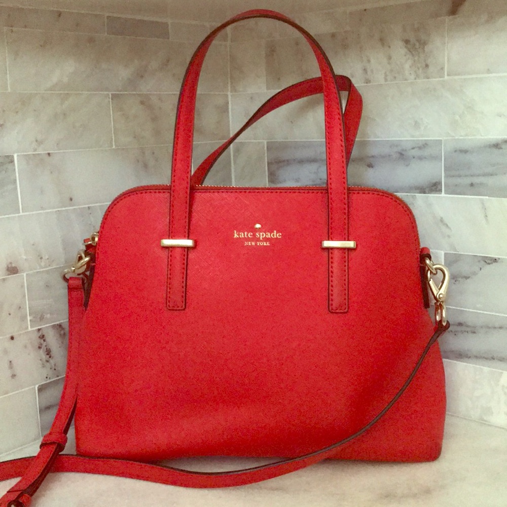 Red Kate Spade Handbag